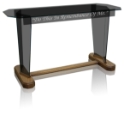 Communion Table 40" - Tinted Glass